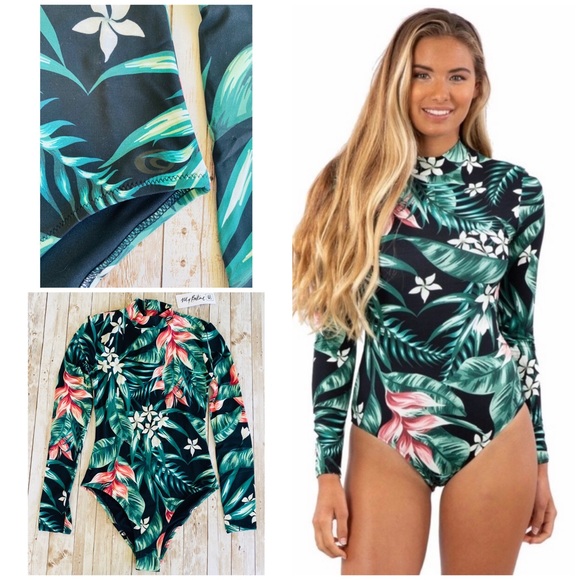 Rip Curl Other - Rip Curl Tropic Heat LS Bodysuit